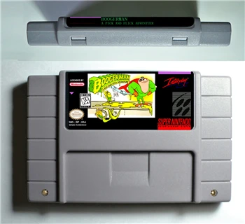 

Boogerman A Pick and Flick Adventure - Action Game Cartridge US Version