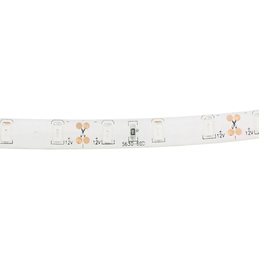 DC 12 В в СВЕТОДИОДНАЯ лента SMD 5630 не водостойкая DC В 12 светодио дный в 60 led s/m теплая белая 5 м Светодиодная лента Гибкая световая лента лампа