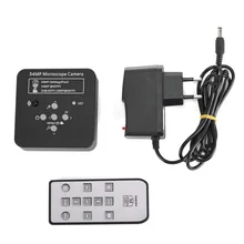 Meterk 34MP Full HD промышленный электронный цифровой видео микроскоп камера для телефона Процессор набор для ремонта плат с пультом дистанционного управления