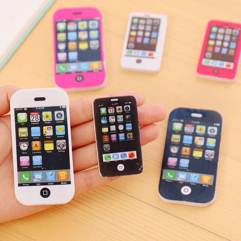Cute cartoon phone rubber mobile phone modelling eraser