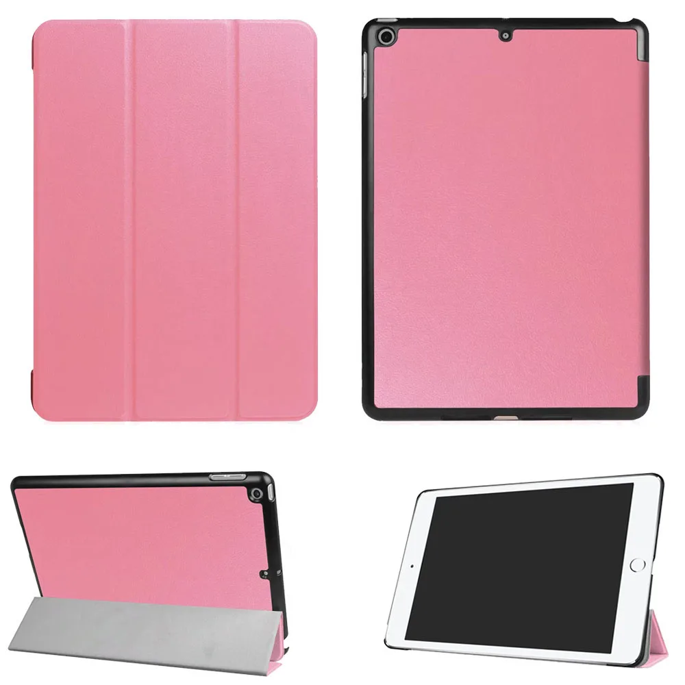 Magnetic Case Cover for iPad 9.7 inch 2017 2018 Release Model A1822 A1823 A1893 A1954 Leather Flip Case Stand Tablet Smart Cover (20)