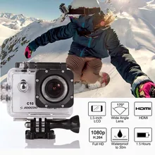 SOOCOO C10 Sports Camera Wifi 1080p@30fps 170 Degree Wide Angle Lens NTK96655 Waterproof DV Action Cam