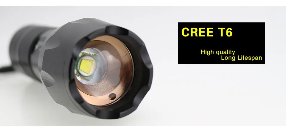 Cree T6 flashlight(10)