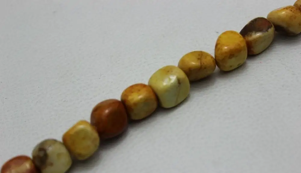 

Free Shipping Multi-color natural stone necklace DIY material 10x13mm 14-15INCH 5.24