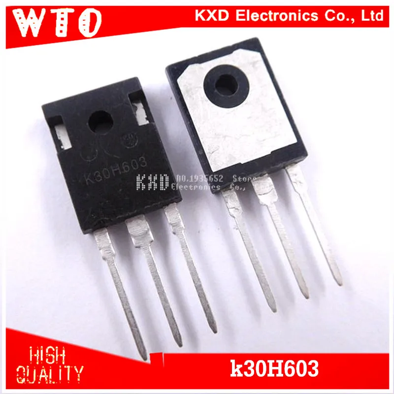 Free shipping 10PCS IKW30N60H3 TO-3P K30H603 TO-247 IKW30N60 best quality. | Электроника