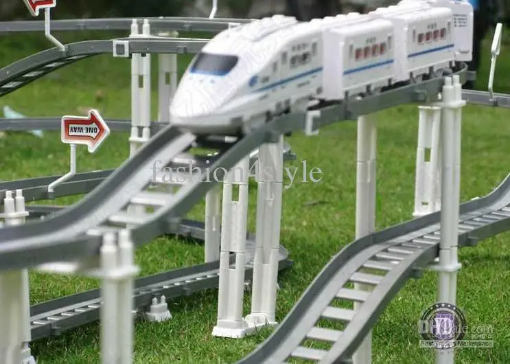 Wholesale Hot high Speed CRH Train DIY Electric trains electric toy