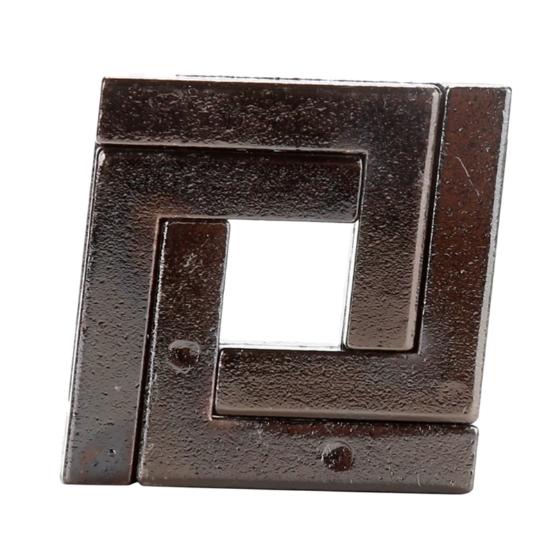 

Alloy Square Lock Puzzle Brain Tester Iq Test Kids Adults Intelligent Toys For Child Talent Educational Toys 1Pcs