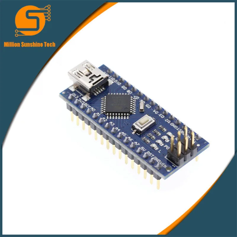 MINI USB Nano V3.0 ATmega328P CH340G 5 в 16 м плата микроконтроллера для arduino NANO 328P NANO 3,0
