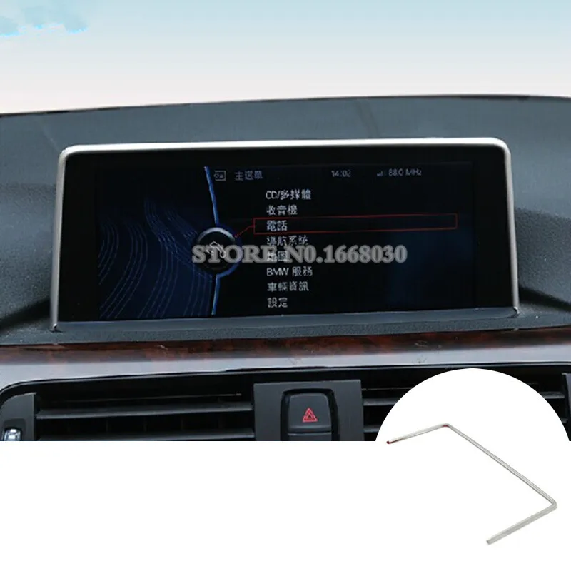 

Inner Console GPS Navigation Cover Trim For BMW 1 Series F20 F21 2012-2018