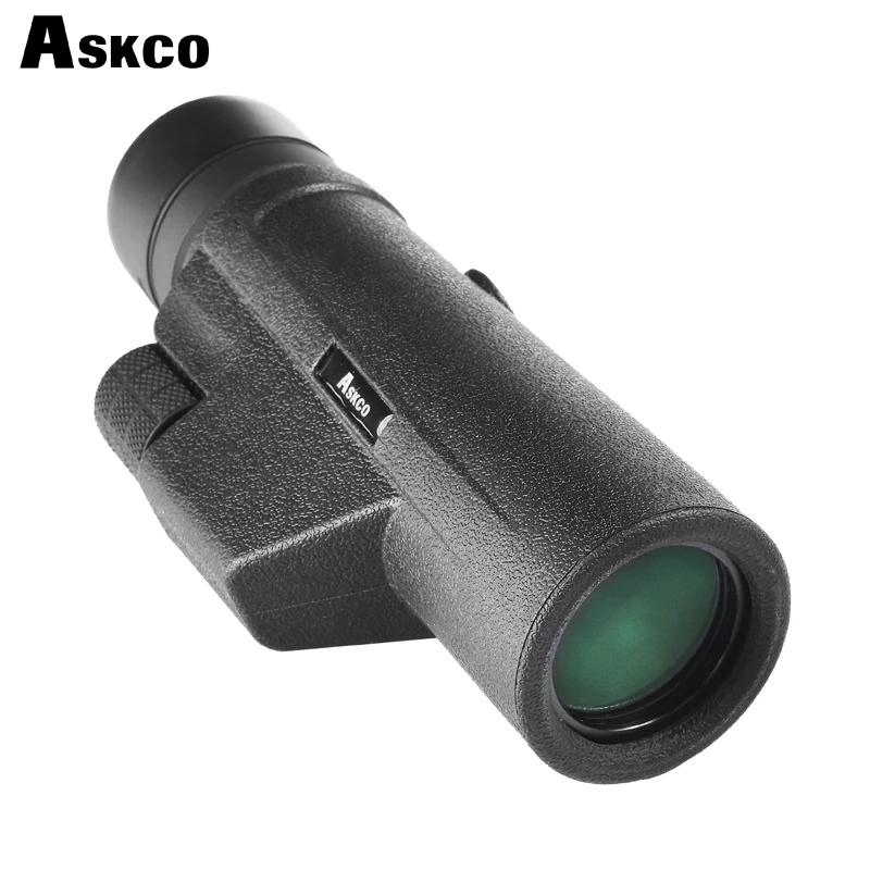 Askco 10X30 المهنية كبيرة العدسة HD أحادي تلسكوب زاوية واسعة مناظير Bak4 موشور تماما المتعددة المغلفة مع ترايبود