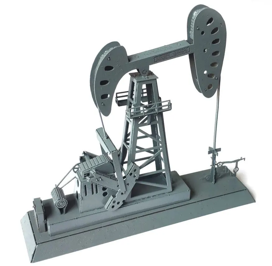 

1:87 Drilling Oil Well Model Train Ho Scale DIY Building Kits Sand Table Scene Accessories