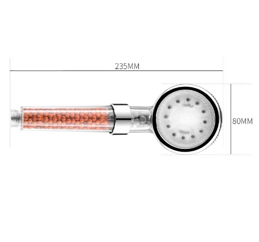 Умный спа-Душ спрей контроль температуры led anion booster экономия воды ручной Спринклер