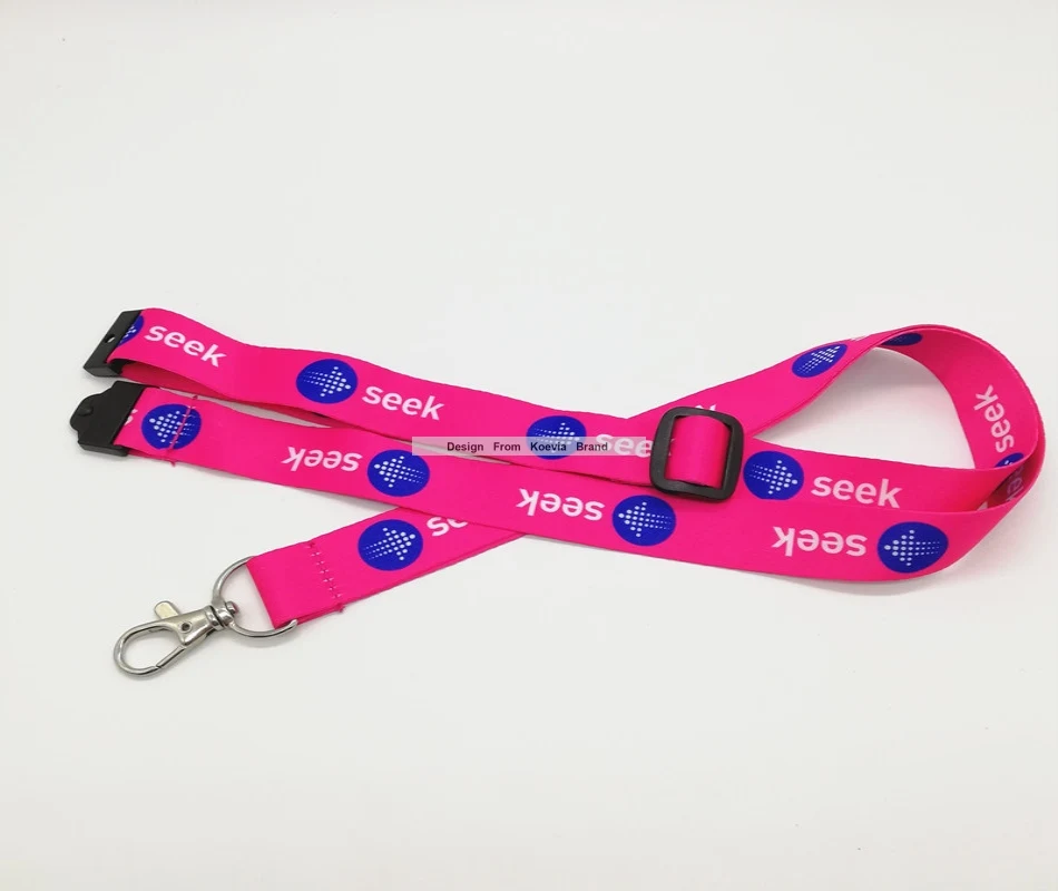Logo Customized Reel Safety Swivel Neck 