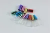 20 unids/lote 5ml colorido Mini recargable del Perfume de la muestra de vidrio de botella de viaje de vacío atomizador en Spray botellas de envases cosméticos ► Foto 2/5