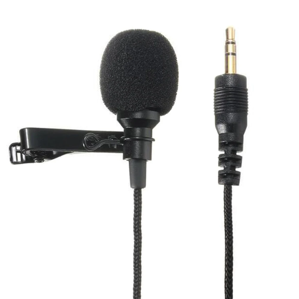 Buy 5pcs/lot Mini 3.5mm Jack Microphone Lavalier Tie