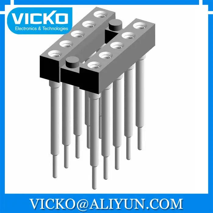 [VK] 116-83-210-41-009101 CONN IC DIP SOCKET 10POS GOLD | Обустройство дома