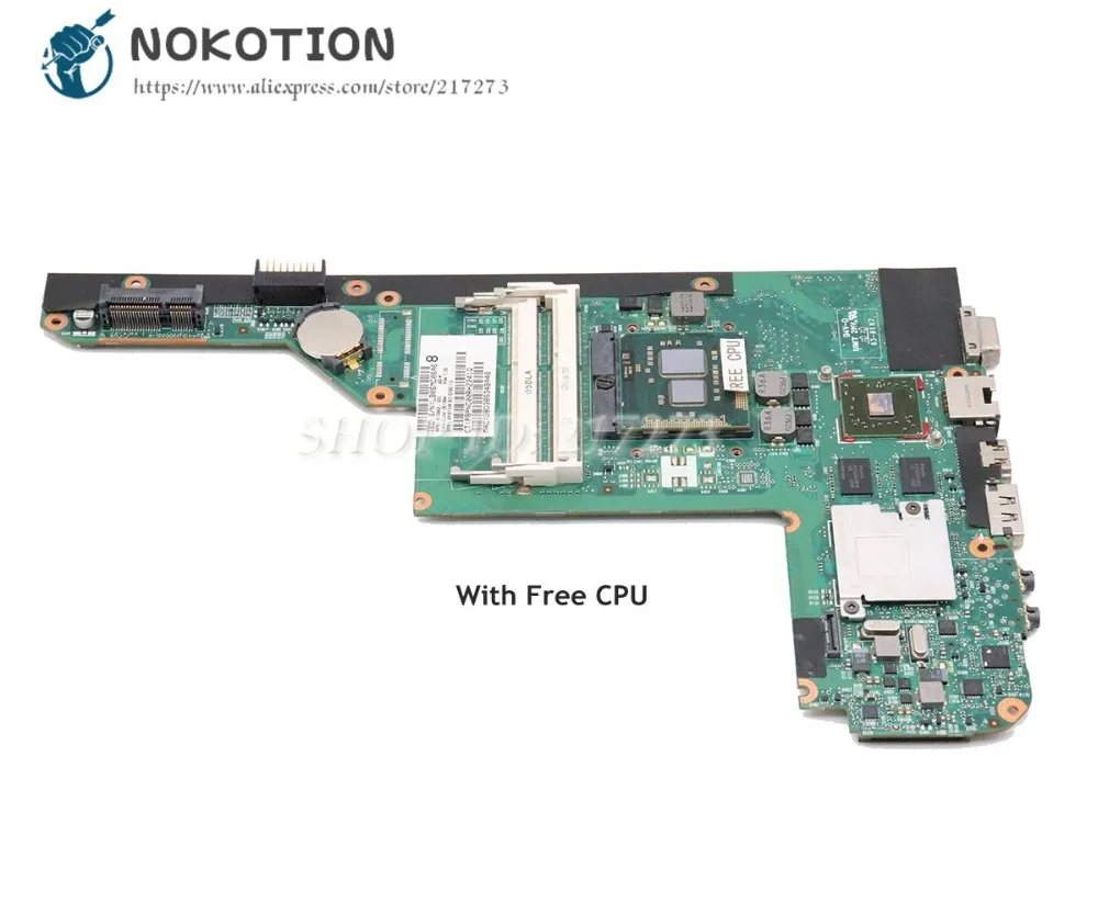 NOKOTION 615842-001 For HP CQ32 G32 Series Laptop Motherboard HM55 DDR3 HD 5470 6050A2314301-MB-A03 Free CPU | Компьютеры и офис