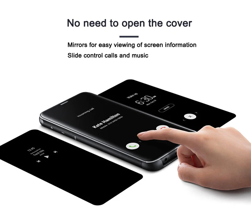 For SAMSUNG Vertical Mirror Protection Shell Phone