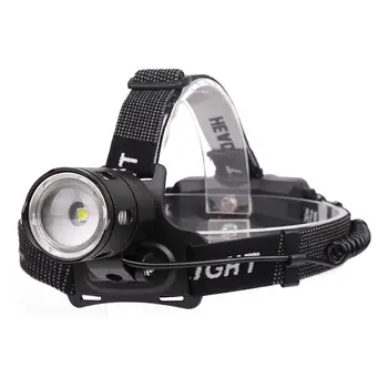 

USB Super Bright LED Headlamp Zoomable 3 Modes 800 Lumens 18650 USB Rechargeable Headlight Drop Shipping