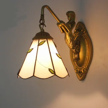 

light European American country creative wall willow lighting bedroom bedside lamp bathroom bathroom mirror lamp DF35