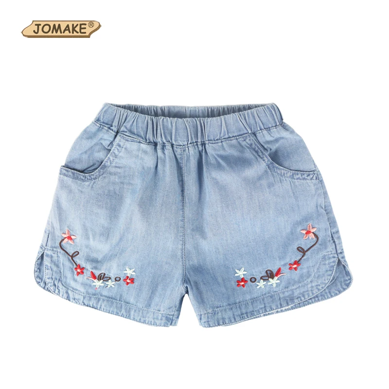 Kids denim shorts Kids Shorts. No girls' or boys' wardrobe is complete without a great pair of shorts. Browse our amazing selection of boys' shorts and girls' shorts from your favorite brands and find the perfect addition to their casual wardrobe. From rompers and bermudas to cargos and patterned selections, discover the perfect choice to match their style!