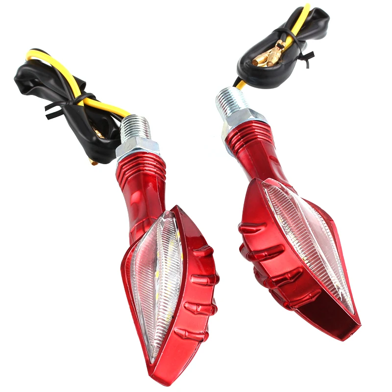 

Motorcycle Flashers Waterproof Universal Motorcycle Turn Signal Indicators Lights/lamp Universal 2 Colors TZXD001