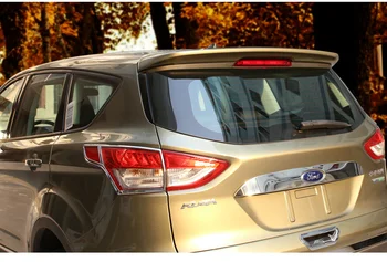 

stock Fit for FORD KUGA 2015 no need punch paint ABS spoiler wing