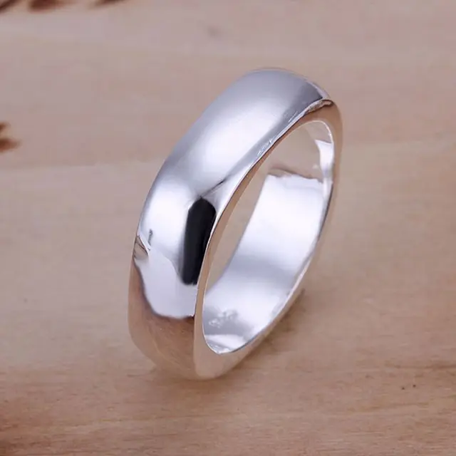 Wholesale 925 jewelry silver plated ring, silver plated fashion jewelry, Square Wholesale 925 jewelry silver plated ring, silver plated fashion jewelry, Square