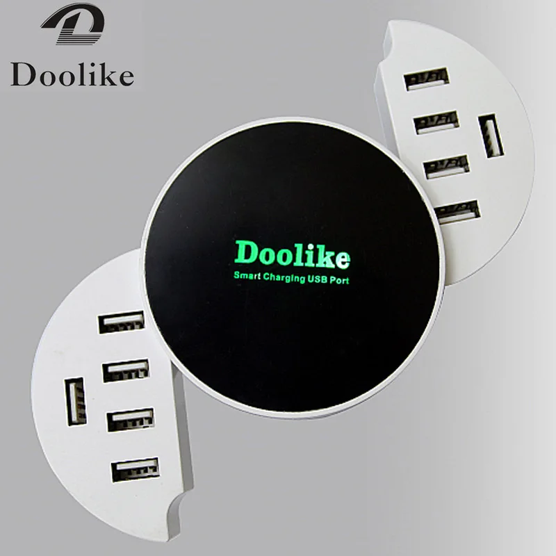 Doolike 10 USB Ports Charger Quick Charge 2.0 Charger 10 USB Smart Fast Turbo Mobile Charger For iPhone for Samsung