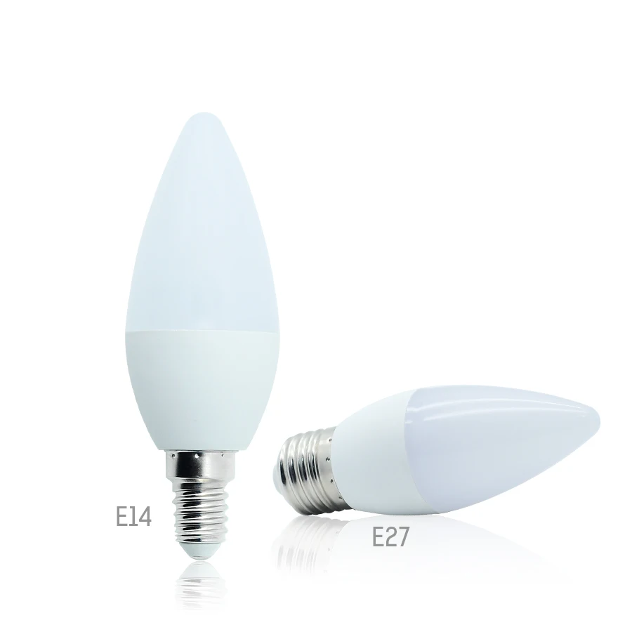 

AC85-240V E27 E14 LED Filament Bulb Candle lamp LED Bulbs 5W Retro decorative High Indoor Lighting chandelier desk light bulb