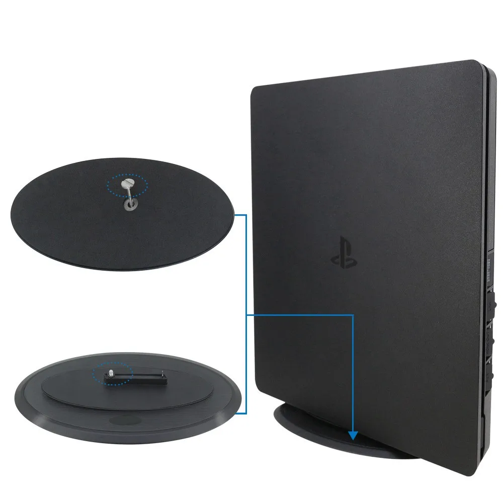 Горячее предложение 1 шт. для sony PS4 тонкий Игровые приставки 4 Slim консоли вертикальная подставка держатель стыковки PS4 тонкий аксессуары