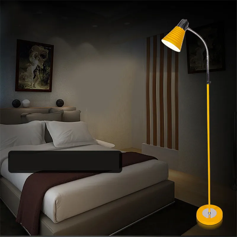 Hot Sale 4 Colors Stainless Steel LED Floor Reading Lamp ...