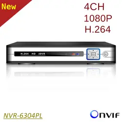 Elitepb 4ch NVR HD1080P H.264 1 SATA видеонаблюдения ip-сети видео Регистраторы Поддержка ONVIF и обнаружения движения Мобильный монитор P2P