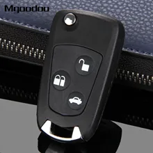 3 Buttons Folding Flip Fob Car Remote Key Shell Case Uncut Blade For Ford Focus Suit Mondeo Festiva Fusion KA Auto Replacement