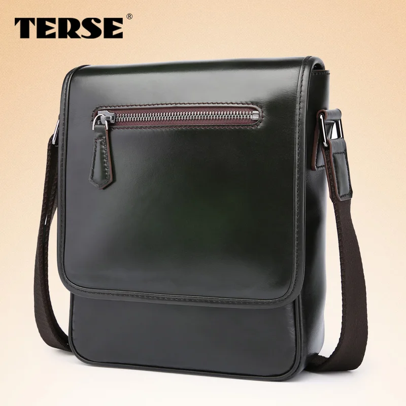 Buy TERSE_New style Hand Painted &Handmade 100 real leather shoulder bag