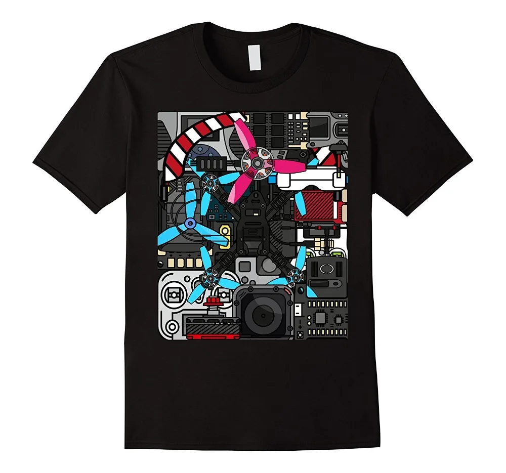 

2019 new fashion summer New Design Cotton Male Tee Shirt Designing FPV Emojis Sticker Style t-shirt Tee