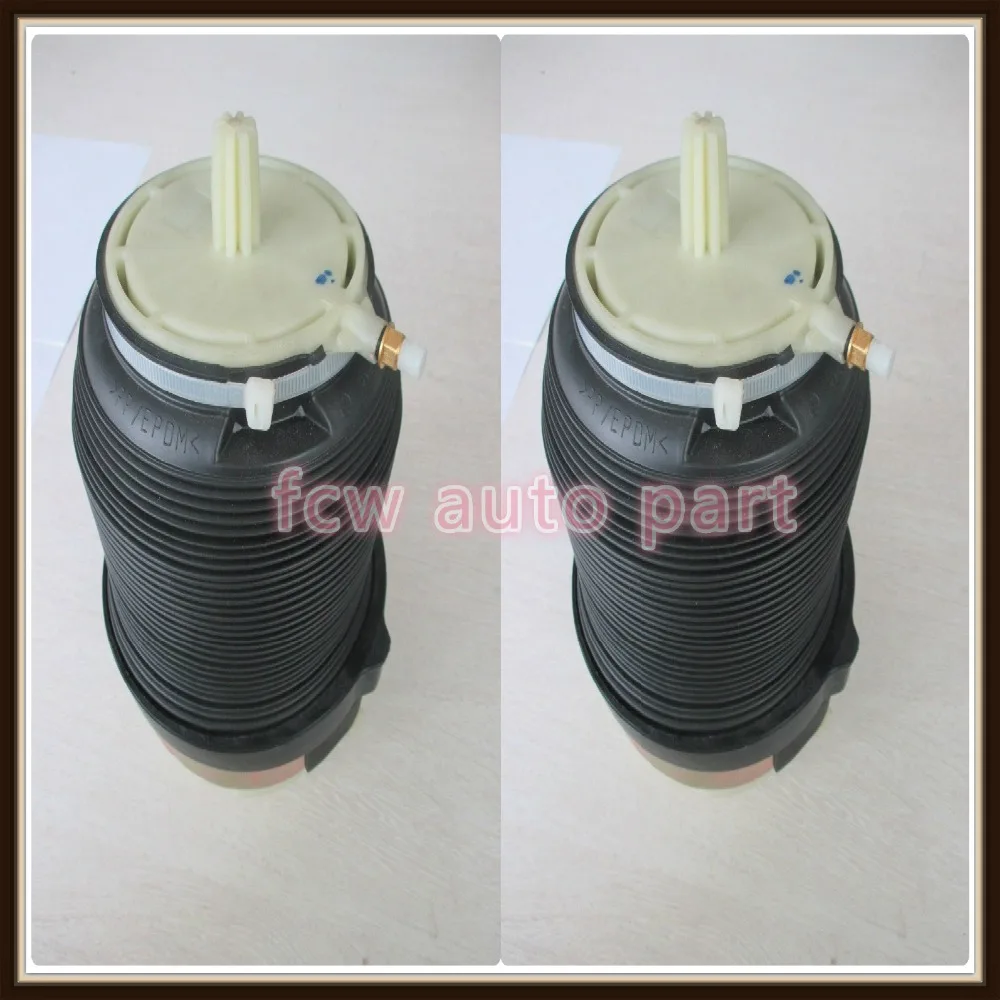 

pair AIR SPRING/ AIRSUSPENSION for AUDI car A6 C6 4F Luftfederung Luftfeder Hinten Sospensione Molla Pneumatica Ad Aria Indietro