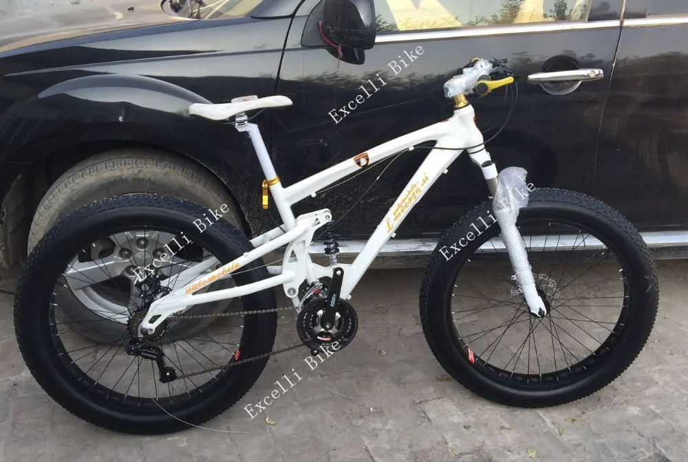 Excelli Bike 2016 новинка 21/24/27 скоростей 26x4 0 &quotBicicletas Cycing Snow мягкий хвост рама Fat Bicicleta