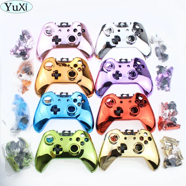 Best Offers YuXi For Xboxone Bluetooth Gamepad Metal Plated Full Housing Shell Case Kit for Xbox one Wireless Controller Best Offers YuXi For Xboxone Bluetooth Gamepad Metal Plated Full Housing Shell Case Kit for Xbox one Wireless Controller