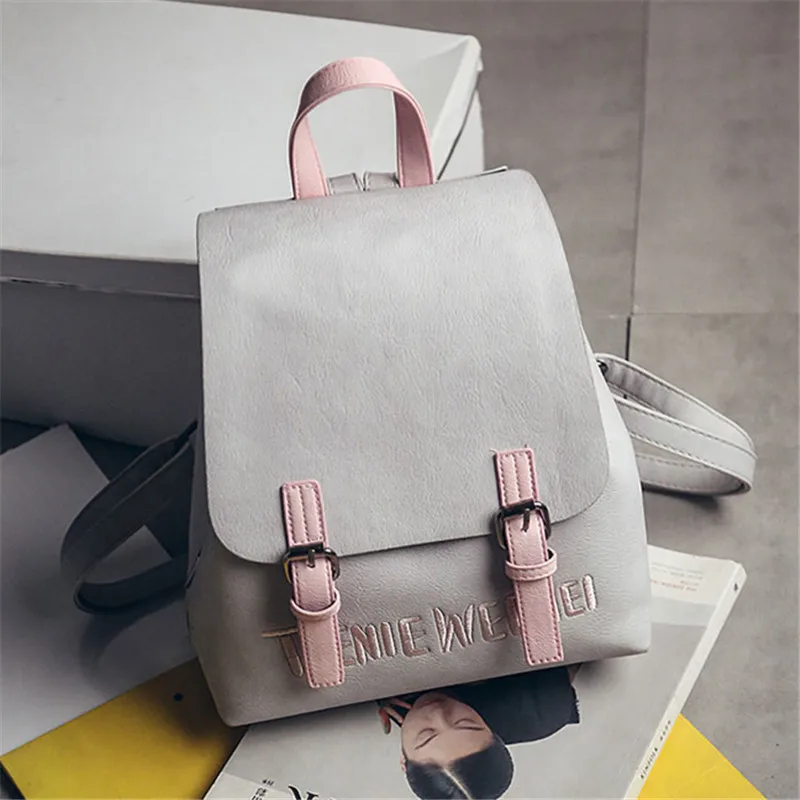 

Brand 2018 new preppy style rucksack hotsale women joker shopping shoulder lady bookbag travel bag student school backpacks