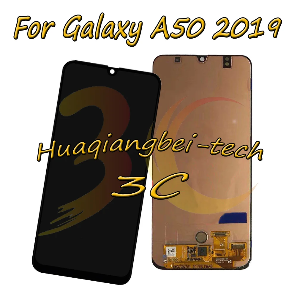 

6.4'' New For Samsung Galaxy A50 2019 SM-A505F/DS SM-A505FN/DS Full LCD DIsplay + Touch Screen Digitizer Assembly 100% Tested