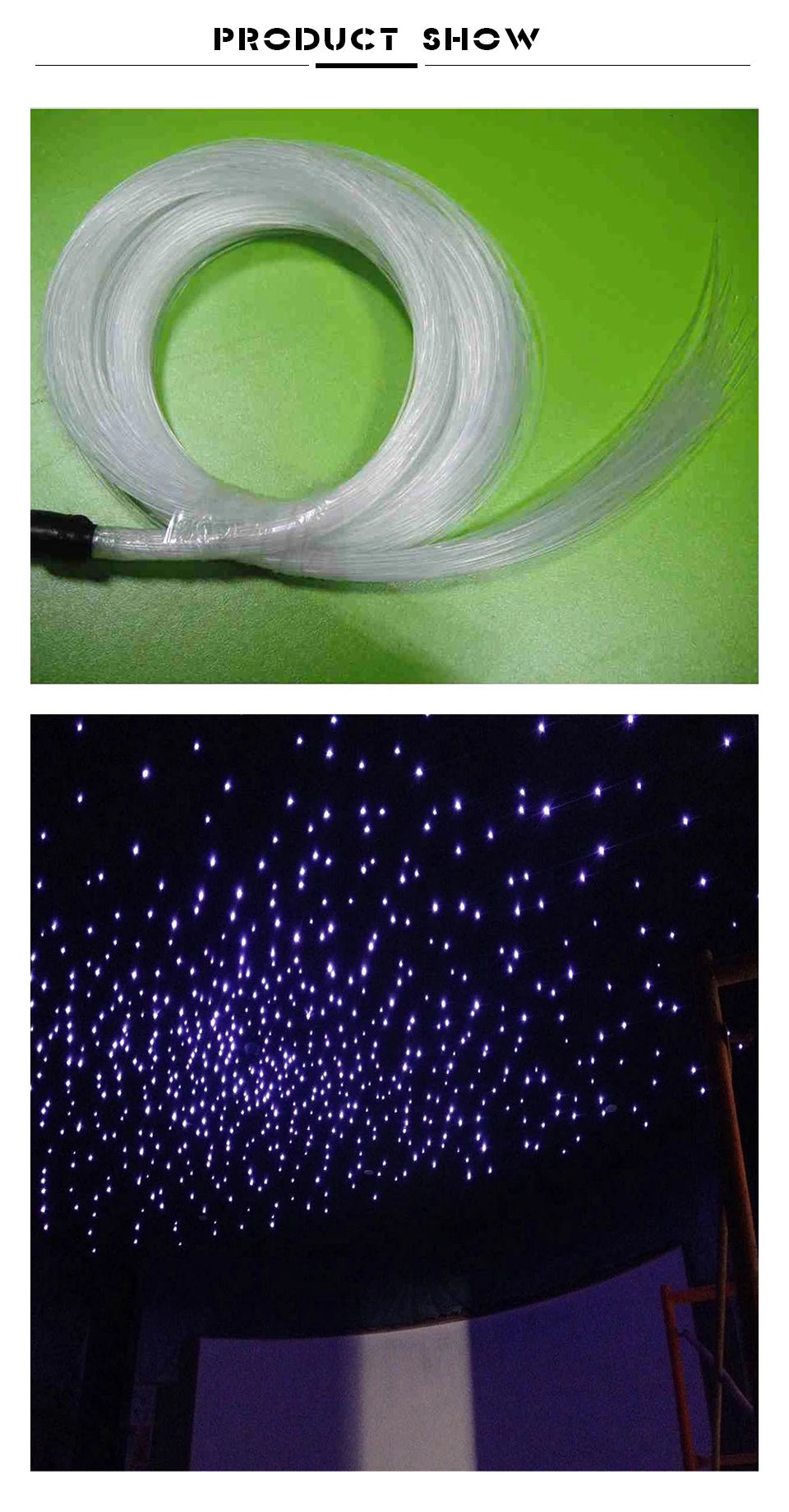 Westbay 0,75 мм* 3 м Оптическое волокно свет 900 шт. волоконно-оптический кабель PMMA пластиковое оптическое волокно для звездного потолка DIY украшения