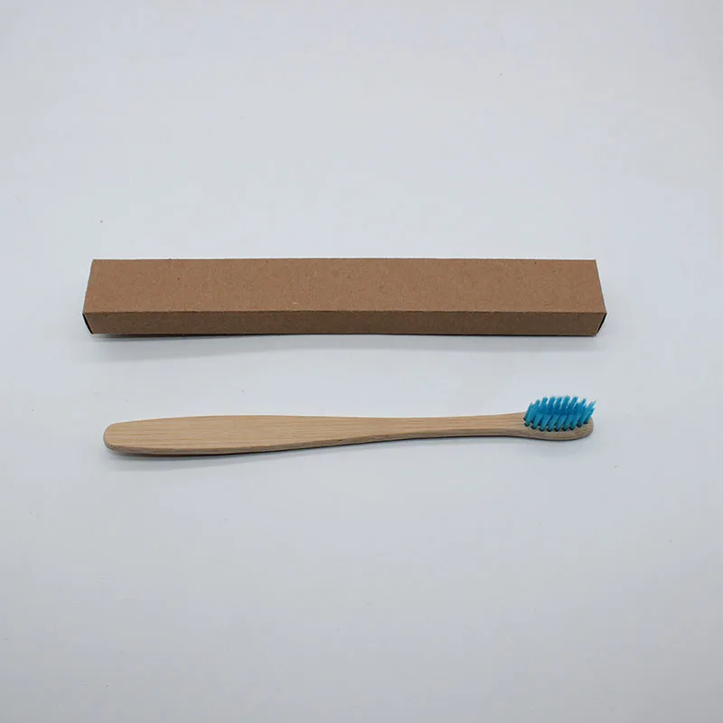 

Wholesale 500PCS Environmentally Wood Toothbrush Soft bristles Novelty Bamboo Tooth Brush Bamboo Fibre Wooden Handle