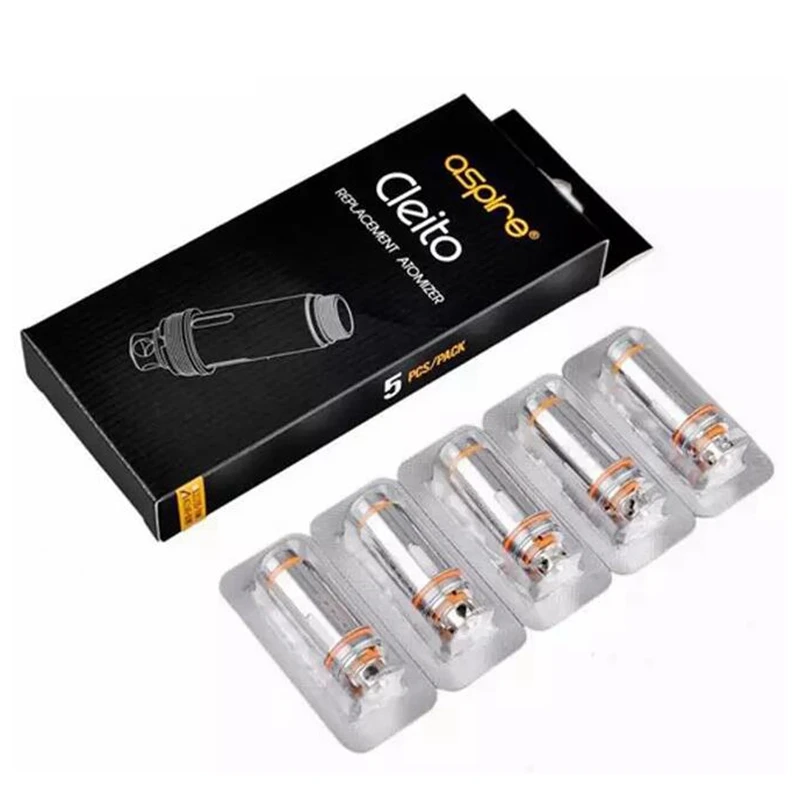 Original Aspire Cleito Dual Clapton Coil 0 2 0 4 0 27ohm Replacement Atomizer e