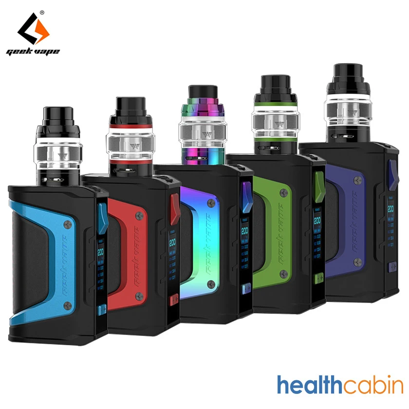

Geekvape Aegis Legend 200W Mod Kit with Aero Mesh Version Tank 5ml vaporizer Electronic Cigarette Vape Kit Vaper Atomizer
