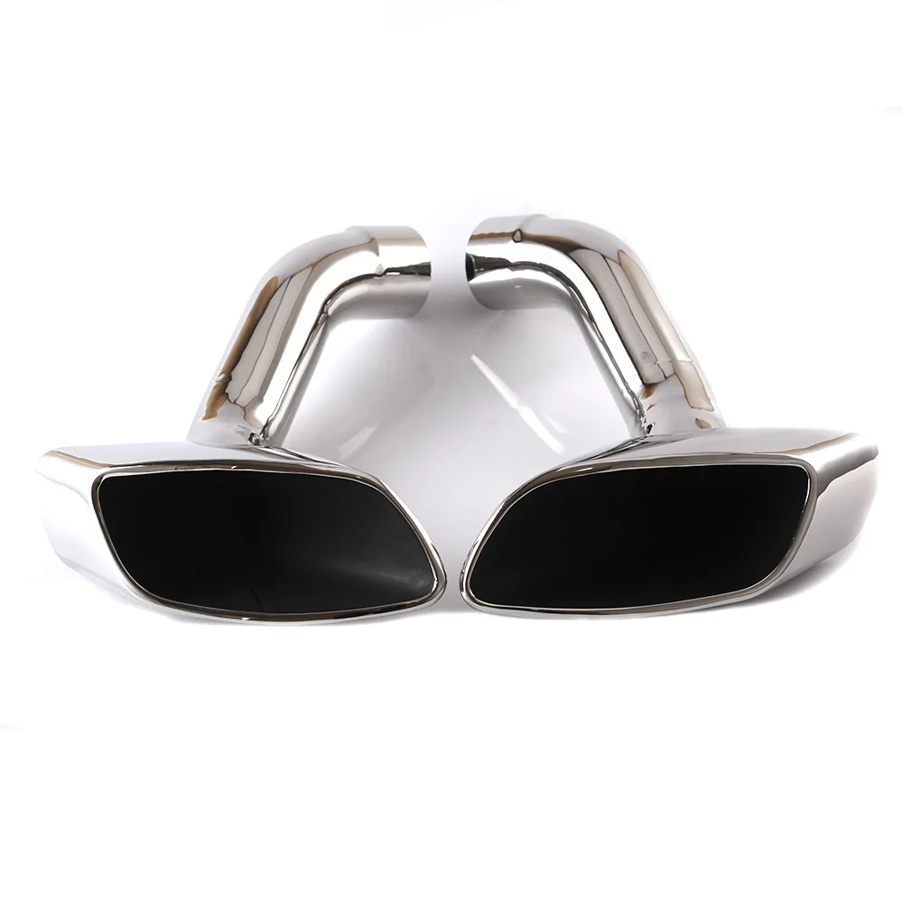 2 шт. наконечники для глушителя выхлопной трубы из нержавеющей стали|tips exhaust|tip