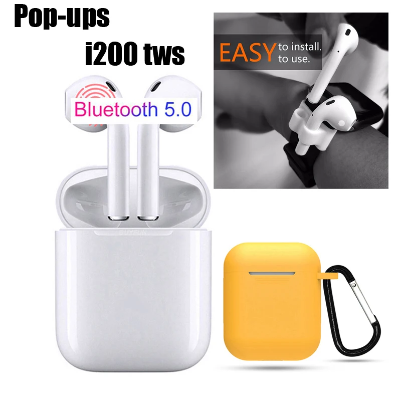 

i200 tws i200tws Wireless Headset bests glowing earphones gear iconx PK i18tws free shipping i100 i120 i130 i160