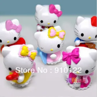 Free shipping wholesale Hello Kitty figure set (6 Pieces/set) | Игрушки и хобби