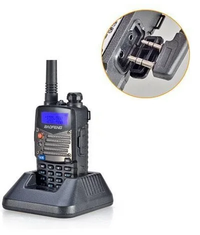 BaoFeng UV-5RA + плюс ham трансивер двухдиапазонный экран Stanbby 5 Вт ЖК дисплей переговорные CTCSS/CDCSS FM сканирования портативной