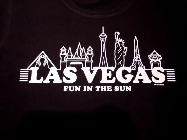 Футболка &quotLas Vegas-Fun in the City&quot S M L XL XXL auch als Girli-Shirt NEU | Мужская одежда